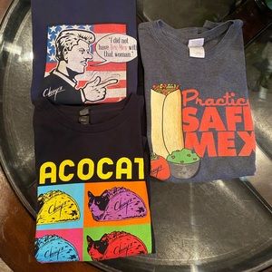 Retired Chuys shirts